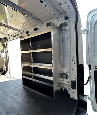 Aluminum Van Shelving For Medium & High Roof Dodge ProMaster 59 Hx 45 L X 16 D • $659.95