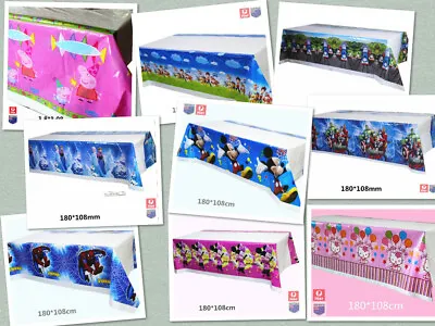 $8.89 • Buy Thomas Friends Patrol Unicorn Hello Kitty Table Cover Birthday Party Tablecloth