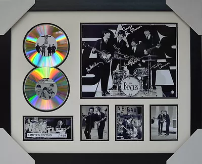 The Beatles Signed Memorabilia Framed 2 Cd Limited Edition V2 #e • $120