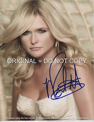 Miranda Lambert - Sexy Country Star - Hand Signed Autographed Photo With Coa • $45
