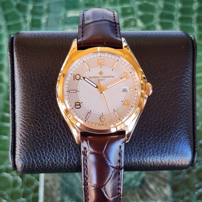 $23797 • Buy 2022 New Vacheron Constantin Fiftysix 40mm Silver Dial 4600e Rose Gold Full Set