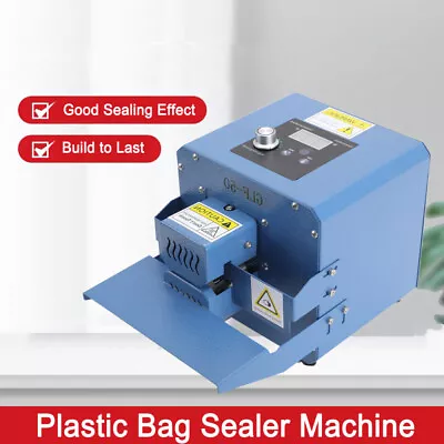 Roller Bag Sealer 80-200℃ Aluminum Foil Plastic Bag Sealing Device For Packaging • $129