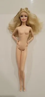 $24.75 • Buy Model Muse Barbie Doll Nude Blonde Hair Two Arms Pose 2003 Mattel Euc!!