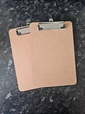 2x Rapesco Hardboard A5 Clipboards • £0.99