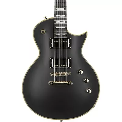 ESP LTD EC-1000 Duncan Electric Guitar Black Satin • $1099