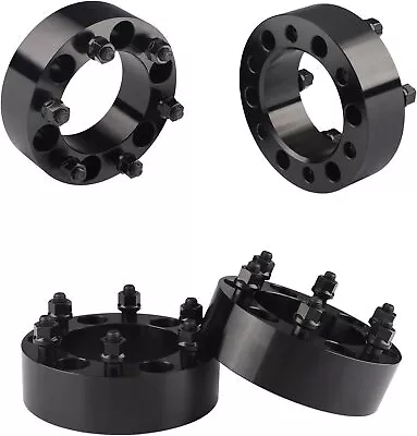 $88.99 • Buy 4PCS 2  6x5.5 Wheel Spacers 12x1.5 Fits Toyota Tacoma 4Runner Tundra FJ Cruiser