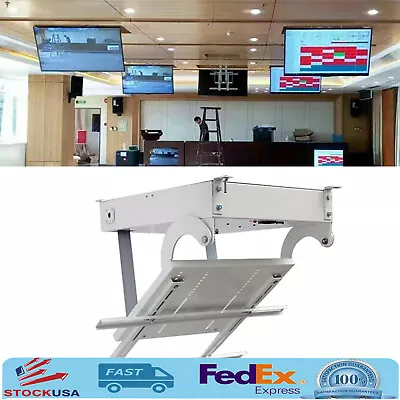 Electric Motorized Flip Down Pitched Roof Ceiling TV Bracket Mount For 32  - 70  • $286.90