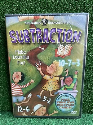 Learning Treehouse Series - Subtraction NEW! DVD Educational Learn Teach Math • $12.99