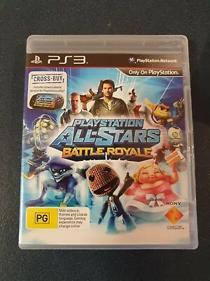 Playstation All Stars Battle Royale Ps3 Game • $15