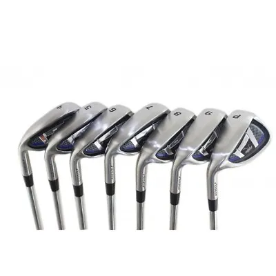 Men's Left Agxgolf Wide Sole Irons Set 3-9 Irons + Pw & Sw Graphite Any Length • $441.51