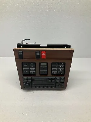 1994-1998 Mercedes Benz C-class Am Fm Cassette Stereo Radio Wood Trim Oem • $129.27