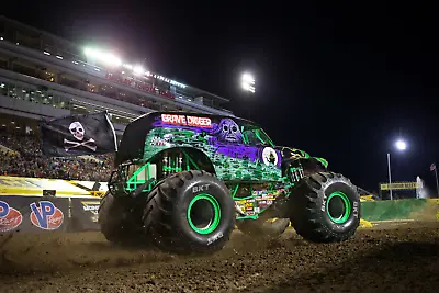 Grave Digger Monster Truck Poster 24x36 Inches • $20