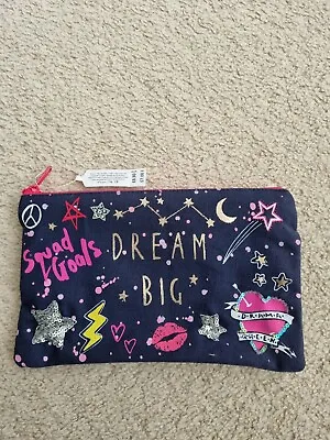 Monsoon Accessorize Children's Zipped Make Up Pencil Case Or Accesory Bag • £5