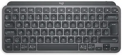 Logitech MX Keys Mini Wireless Keyboard Illuminated Graphite UK Eng  920-010495 • £79.95