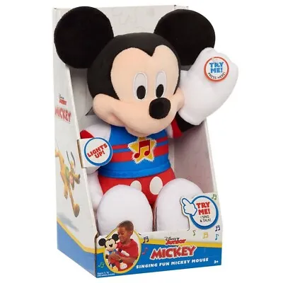 Mickey Mouse Singing Fun Plush Disney Junior Light Up Mickey • $21.99