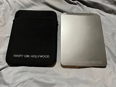 Vanity Girl Hollywood Platinum Travel Vanity Mirror 10x7 • $15