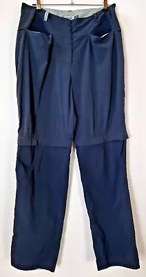 Berghaus Women’s Walking Trousers Size 12 R Zip Off Legs Pocket Cargos • £9.99