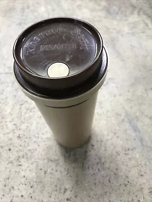 Vintage Thermo-Seal Decanter Plastic Coffee Travel Mug Unique Concept Fast Ship! • $9.99