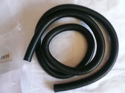 Conduit Non-Split Black & White Flexible Cable Tidy Tube Trunking PE 23mm X 2 M • £4.99