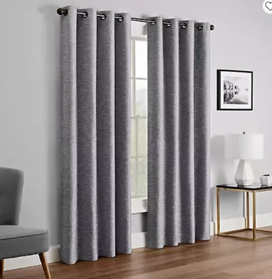 Eclipse Andes 100% Blackout Grommet Top Single Curtain Panel 50 X 95in • $24.95