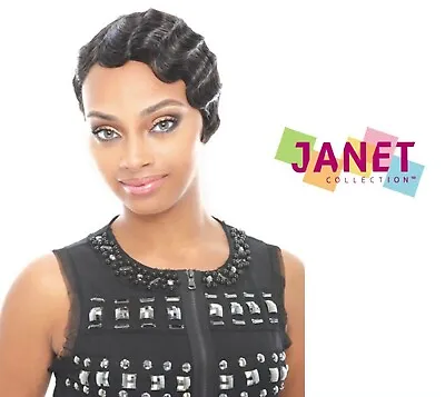 MOMMY 2 (TWO) - 100% Remy Human Hair Wig - Finger Wave Style - Janet Collection • $21.95