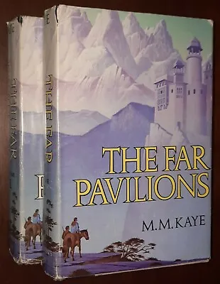 The Far Pavilions 2 Vol. Set By M.M. Kaye Book Club J36 Pwter Goodfellow Cover • £9.61
