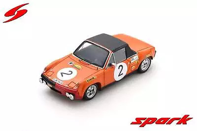 Spark S2866 1/43 PORSCHE 914/6 NO.2 3RD MARATHON DE LA ROUTE 1970 Model Car • $283.43