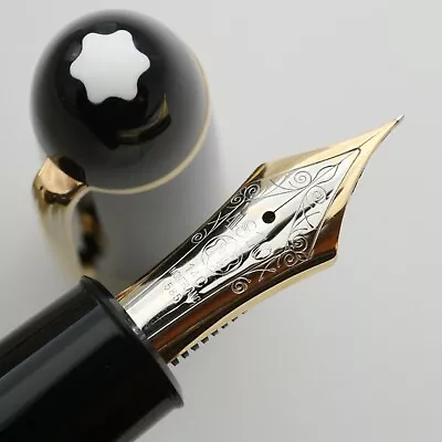 Montblanc No. 149 80-90s Vintage 14C 585 EF Nib Fountain Pen Used In Japan [011] • $485