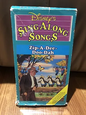 $9.95 • Buy Disneys Sing Along Songs - Song Of The South: Zip-A-Dee-Doo-Dah (VHS, 1993)