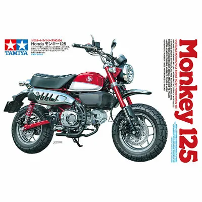 TAMIYA Honda Monkey 125 14134 1:12 Model Bike Kit • £26.95