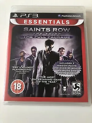 PS3 Saints Row The Third - The Full Package Essentials • £6.99