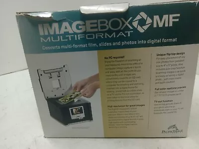 Pacific Image ImageBox MF Multiformat Scanner 35mm-120mm 9 Mp Cmo • $42.99