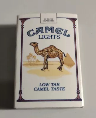 Lot Of 2 Vintage Camel Lights Tobacco Advertising Full Match Boxes Collectible • $7.99