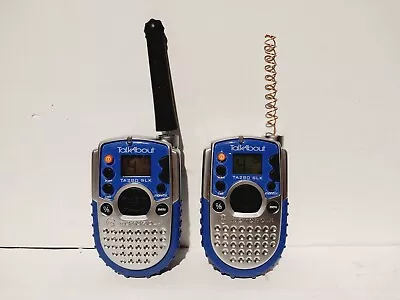 Lot Of 2 Motorola Talkabout Ta280 Blue Walki-tlkies Walkie Talkie Tested Working • $48.74