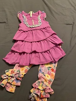 Matilda Jane Swinging Away Dress And Grow Freely Bennys Bundle - Size 2- EUC • $13