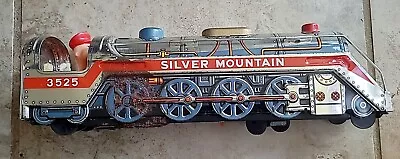 Silver Mountain Express Train Japan Masudaya SSS Toys For Parts Or Repair Only • $1