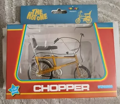 Yellow Raleigh Chopper MK1 Collectable Diecast Model The Hot One RARE ! • £20.99