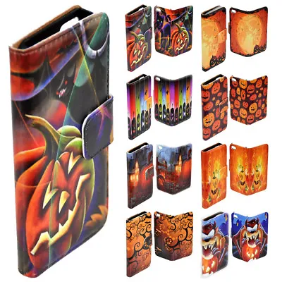 For Samsung Galaxy Note Series - Halloween Theme Print Wallet Case Phone Cover • $13.98