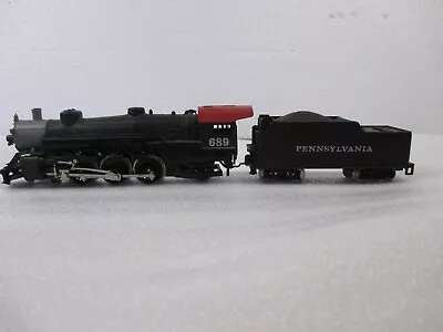 Mehano HO Pennsylvania 4-6-2 Locomotive & Tender 689 With Tender Runs • $15.98