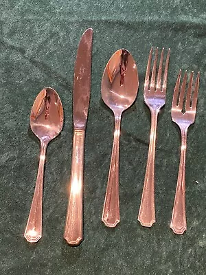 5 Piece Place Setting Oneida Silversmiths Silverplate FAIRHILL CLAIRHILL • $18