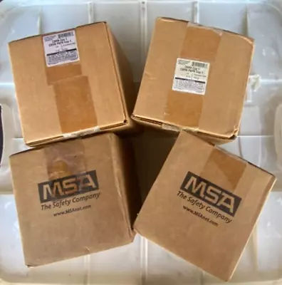 LOT 4 MSA CBRN Gas Mask Air Filter All (4) Exp. 2022 10046570 NATO 40mm Canister • $79.50