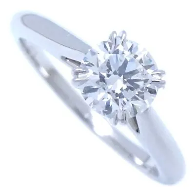 HARRY WINSTON RGDPRD005NSS Solitaire Platinum950 Ring Diamond 0.54ct /291417 • $2976.90