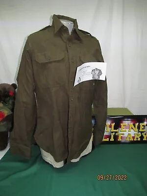 Original WWII Womens WAC Field Shirt Wool Green • $125
