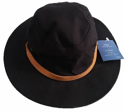 Marks & Spencer Navy Sun Hat  Size Small 55-56cm Euro 2 M&s Buy 2 Get 1 Free • £7.99