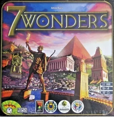7 Wonders Board Game Brand New Sealed Christmas Gift Present Games Birthday • £14.99