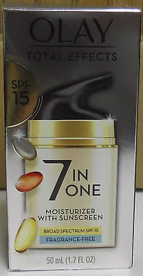 Olay Total Effects 7 In One Moisturizer SPF 15 1.7 Fl Oz Exp 05/2024 • $17.09