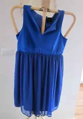 $19.99 • Buy New With Tags, Beautiful Blue, Asos Maternity Dress Size 14