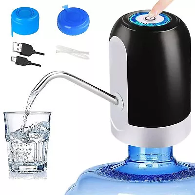 5 Gallon Water Dispenser - Water Bottle Pump With Reusable Caps For Screw Top... • $21.13