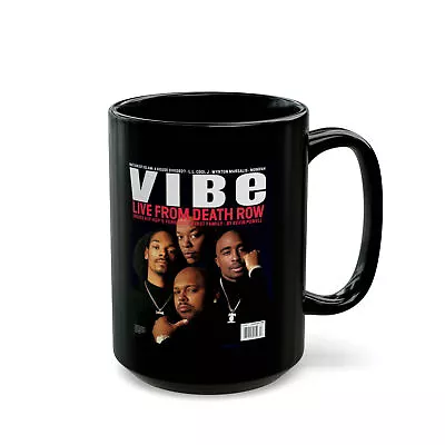 Live From Death Row VIBE Magazine Cover Black Mug (11oz 15oz) • $21.99