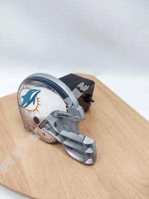 Miami Dolphins - NFL - Helmet Hitch Cover - Truck Hitch Cover  • $22.50